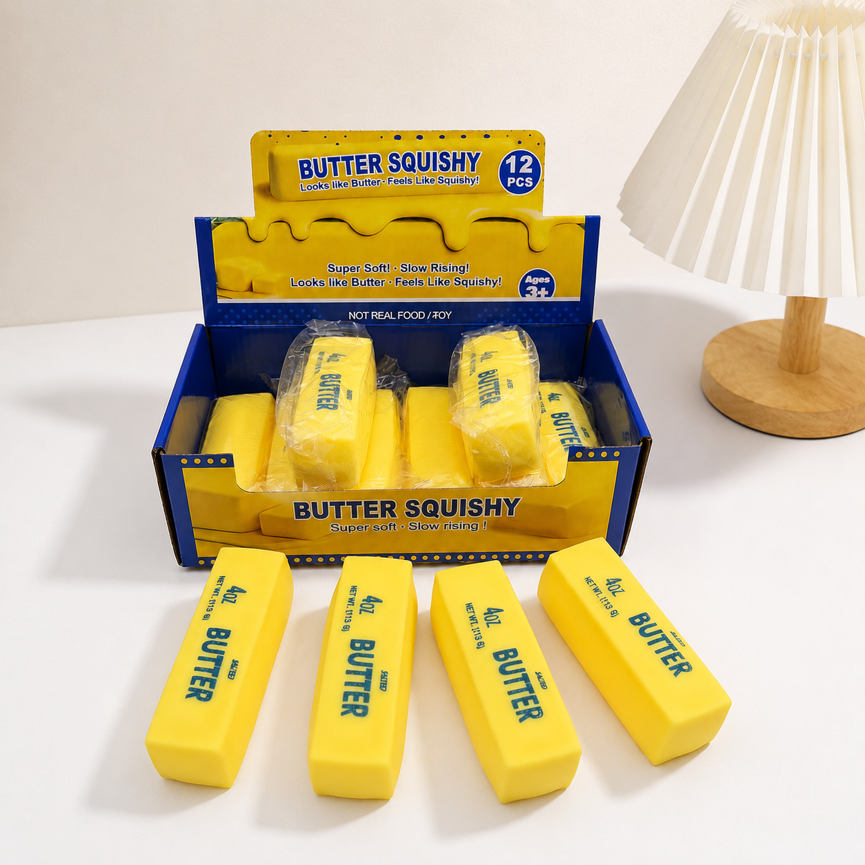 Realistic Butter Stick Squishy view 5
