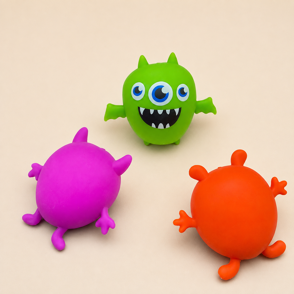 Funny Face Flour-Filled Monster Squishy view 3