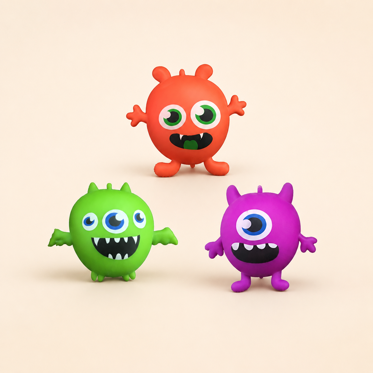 Funny Face Flour-Filled Monster Squishy view 2