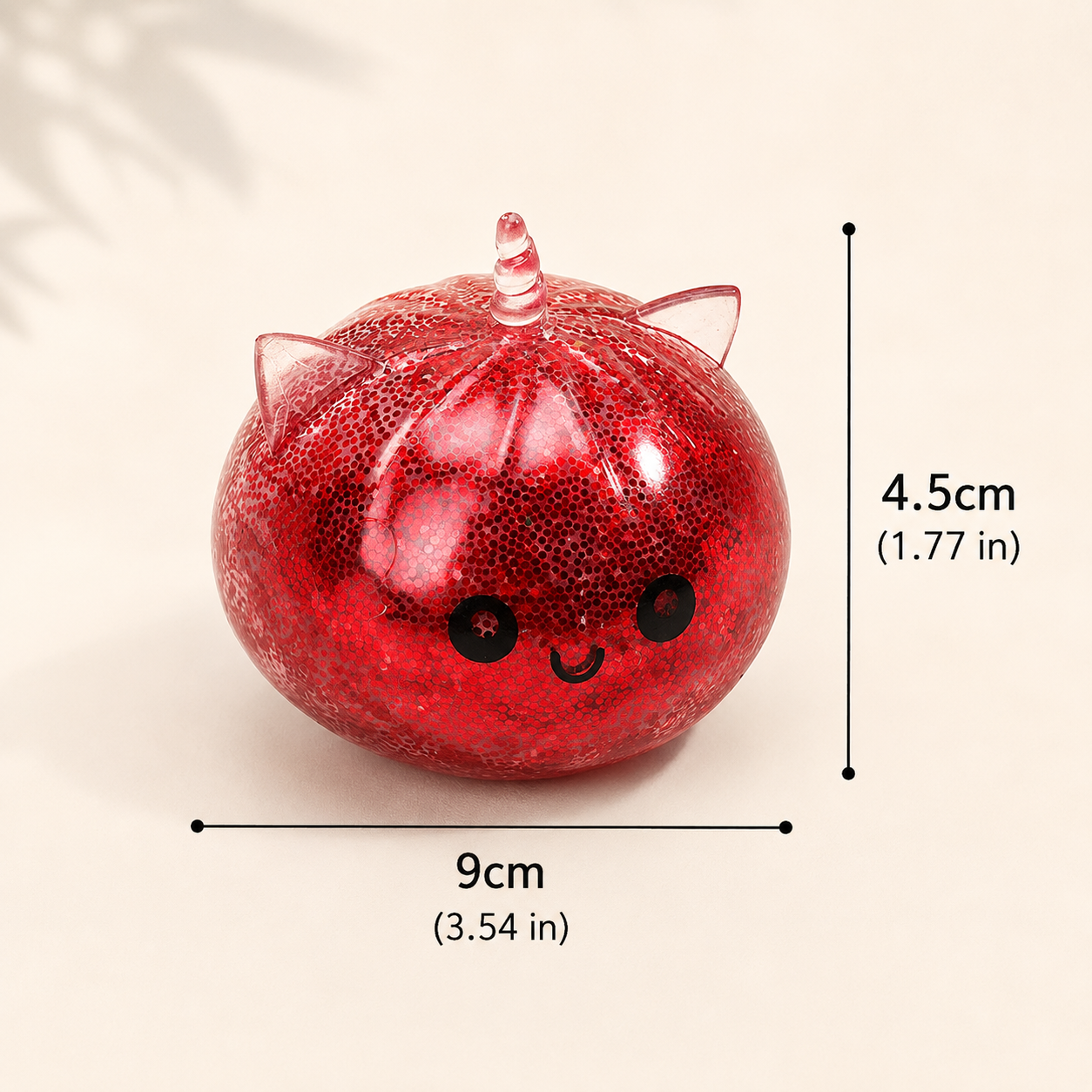 Unicorn Glitter Dumpling Squishy view 5