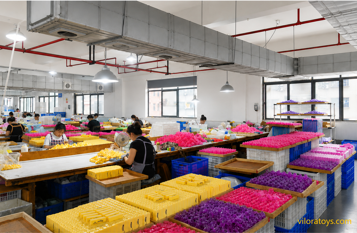 Toy manufacturing production floor supporting global toy sourcing and private-label projects