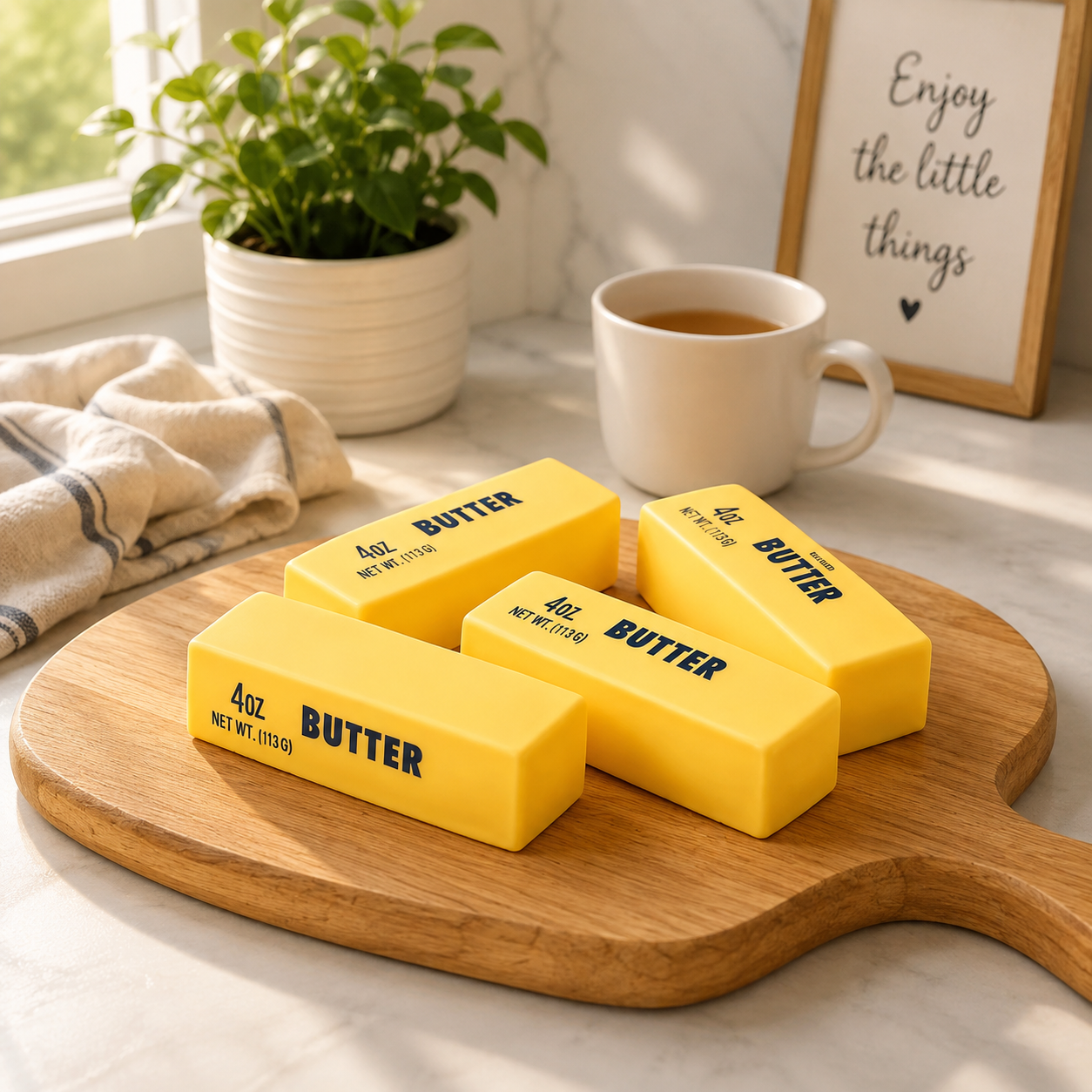 Realistic Butter Stick Squishy view 2