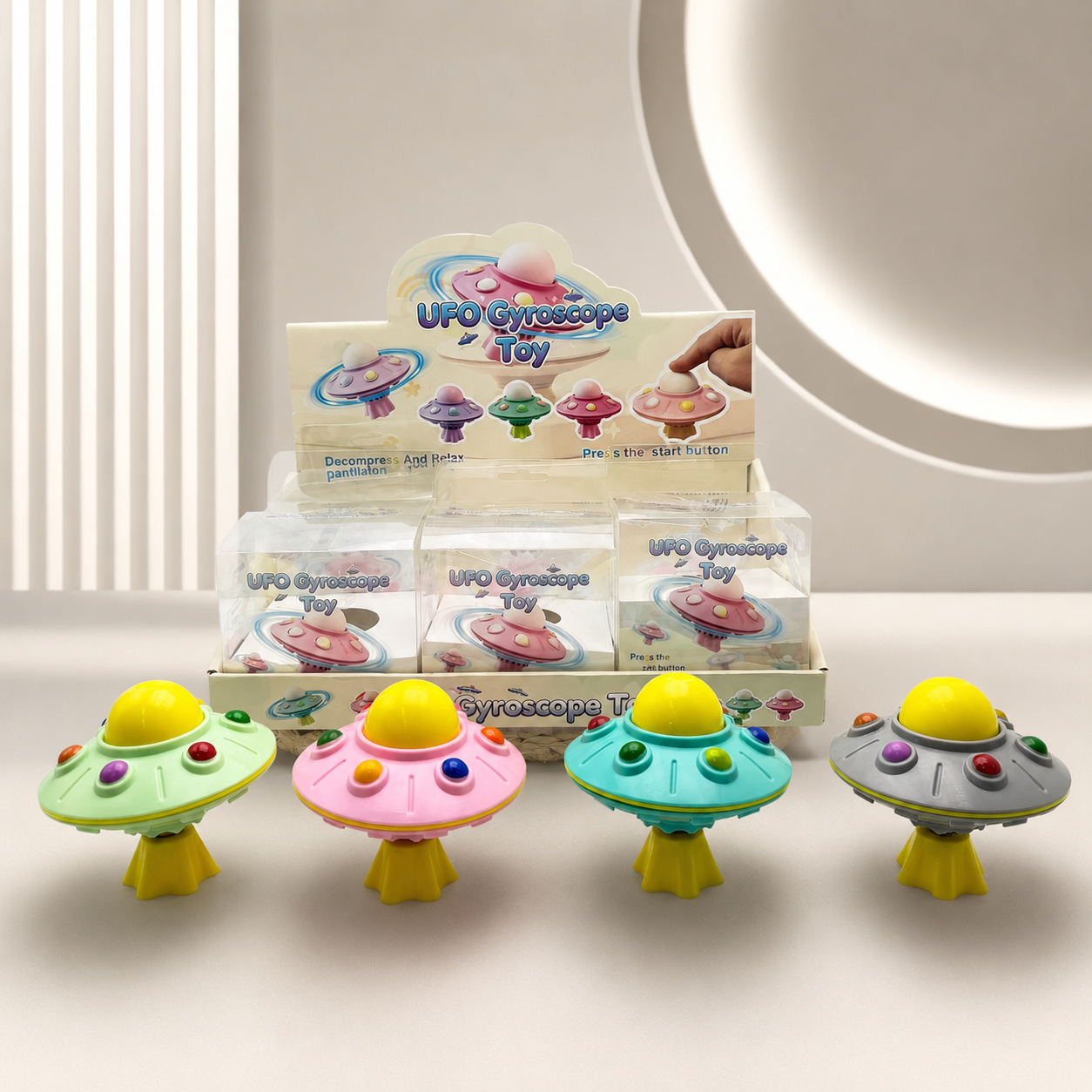 UFO Gyroscope Spinning Toy view 5