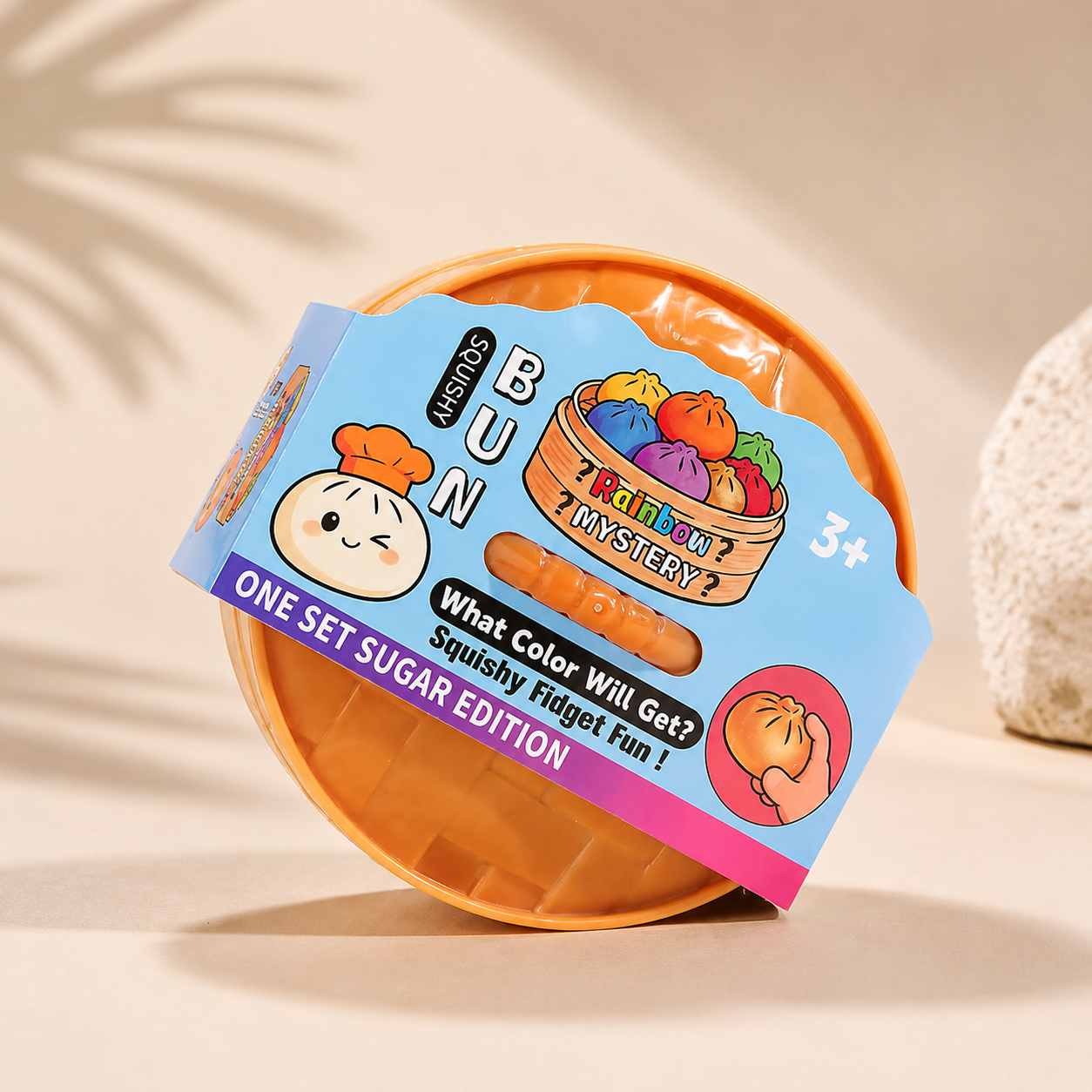 Unicorn Glitter Dumpling Squishy view 4