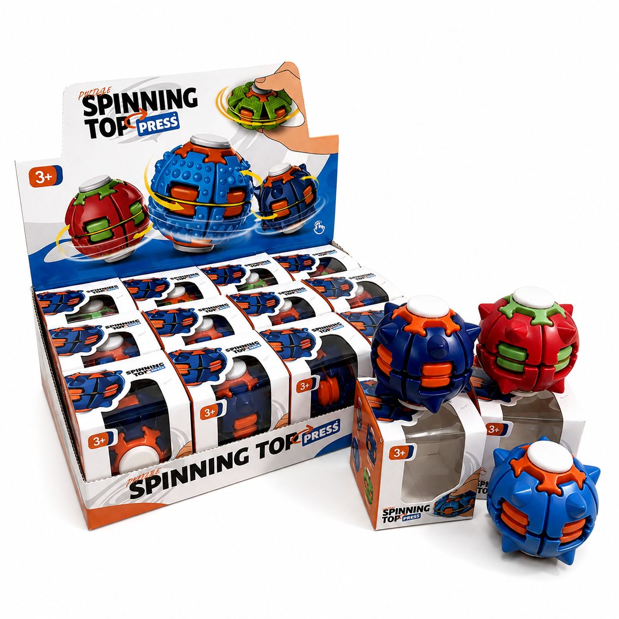 Press-to-Spin Fidget Ball view 6