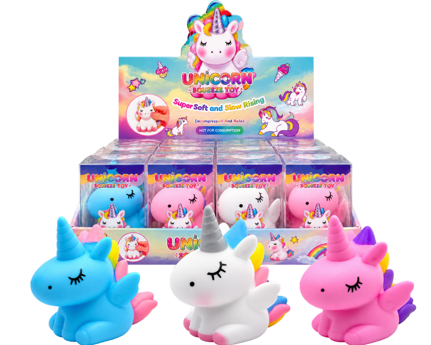 Unicorn Squishy Toy