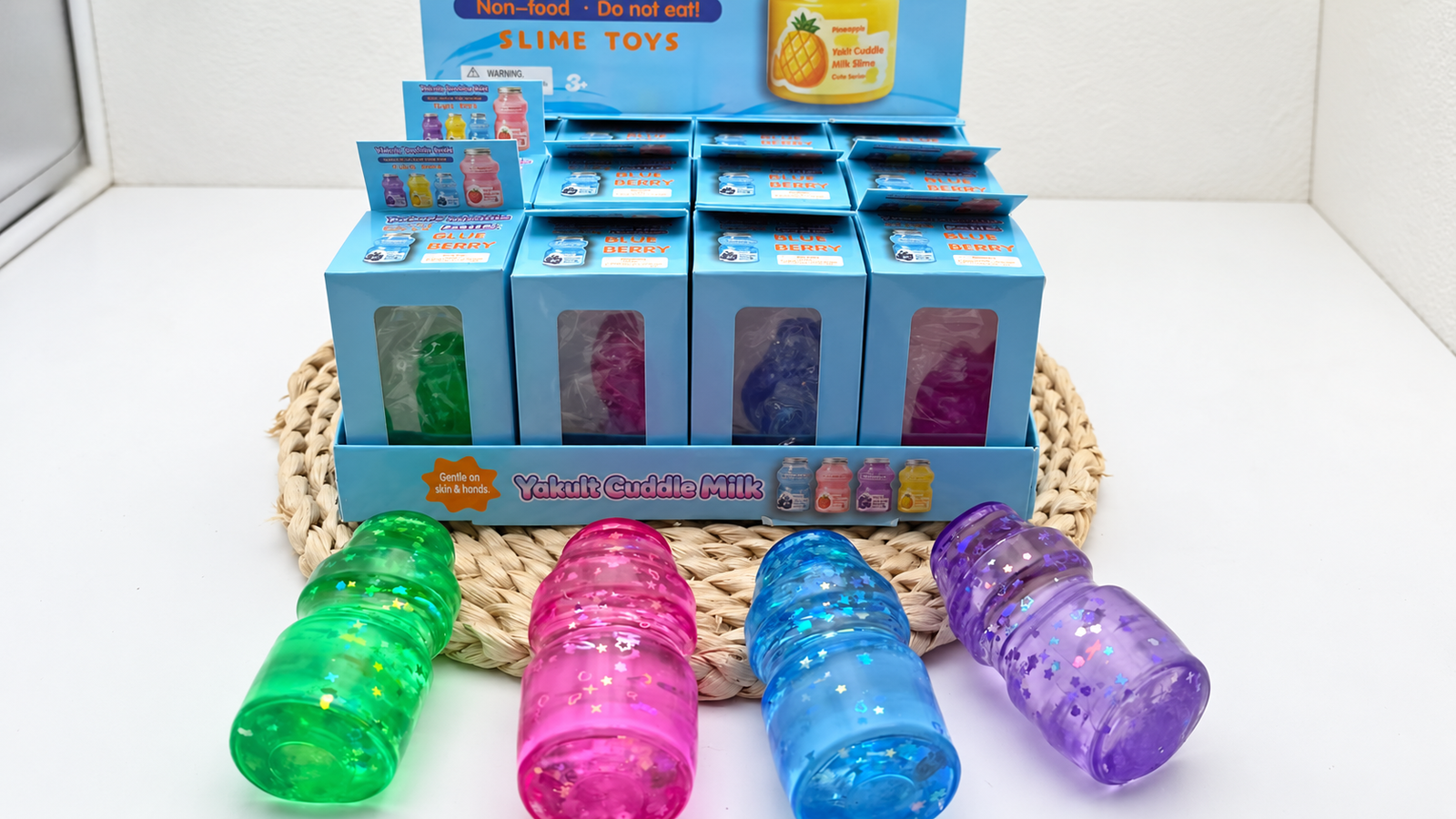 Color samples reviewed for bulk sensory kits for schools