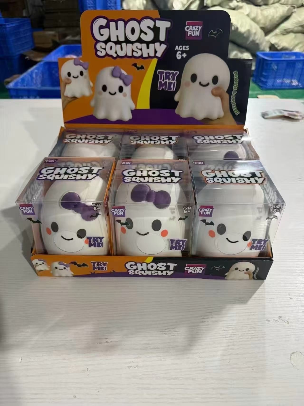 Child-focused squishy toy packaging reviewed for adult day activity supplies