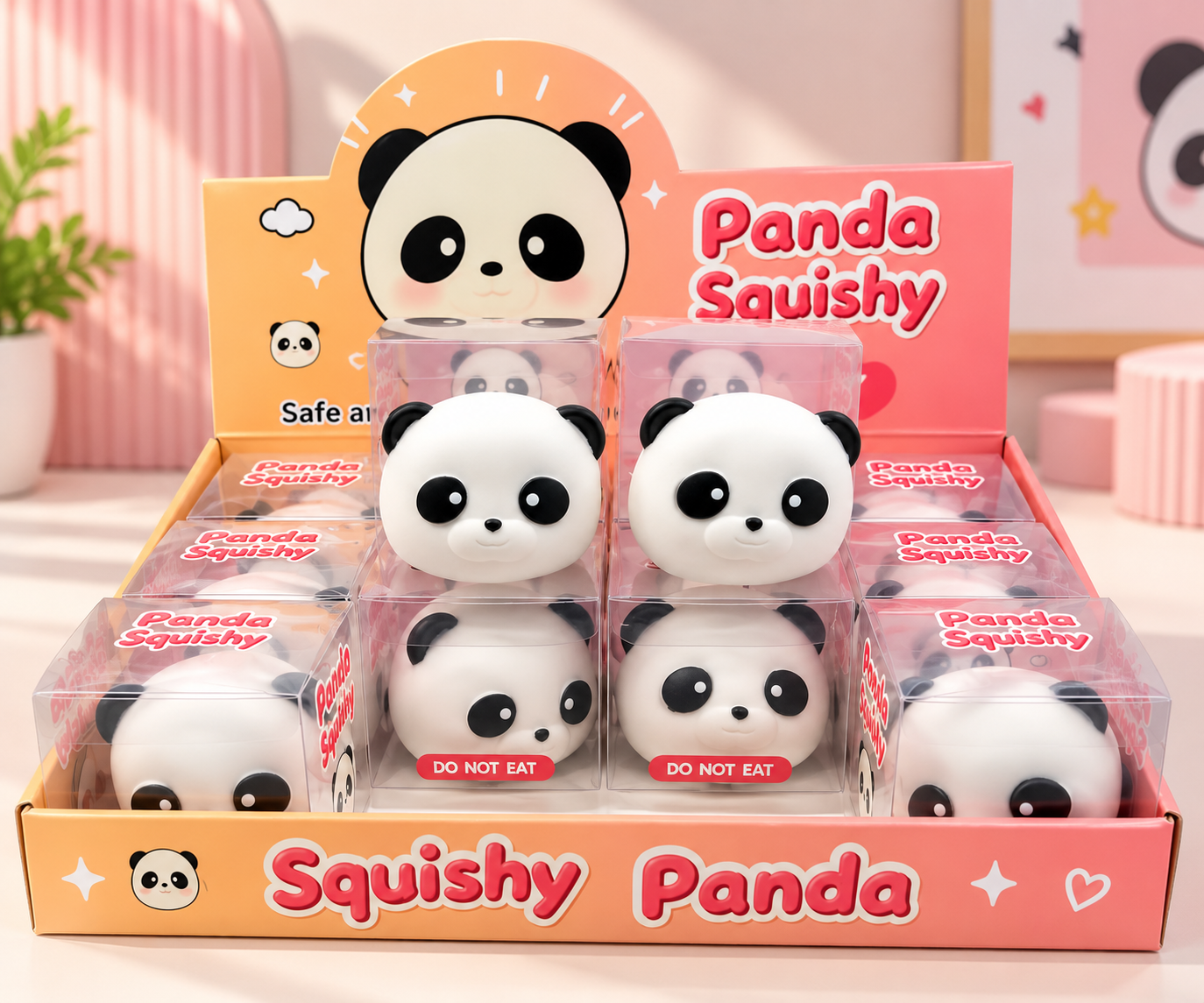 Panda Squishy Toy view 3